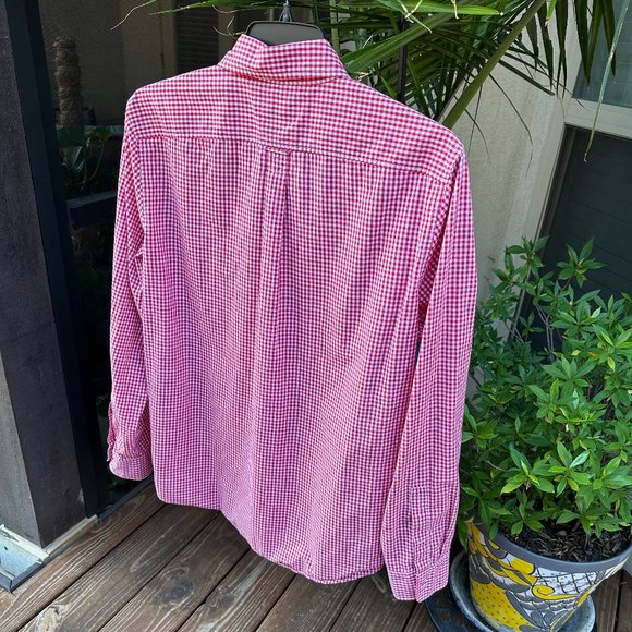 JACK SPADE BLEEKER STREET Men's Red & White Check Shirt - XXL - Picture 8 of 8